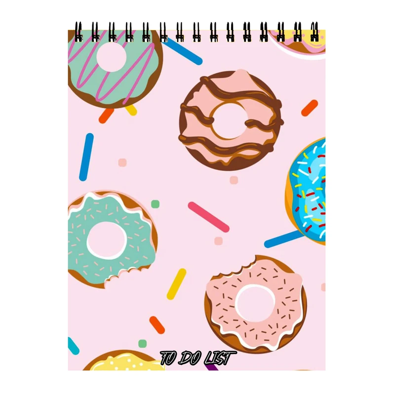 دفتر برنامه ریزی 60 برگ طرح دونات کد 339