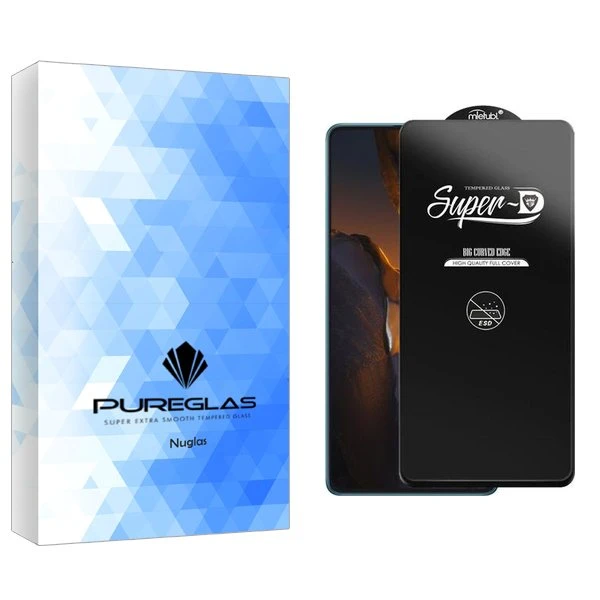 محافظ صفحه نمایش پیور گلس مدل NueGlas SuperD_ESD مناسب برای گوشی موبایل شیائومی Poco F5
