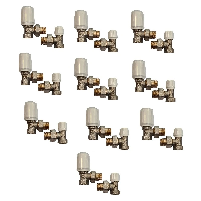 شیر زانو رادیاتور مدل گرما کد 222 مجموعه 20 عددی