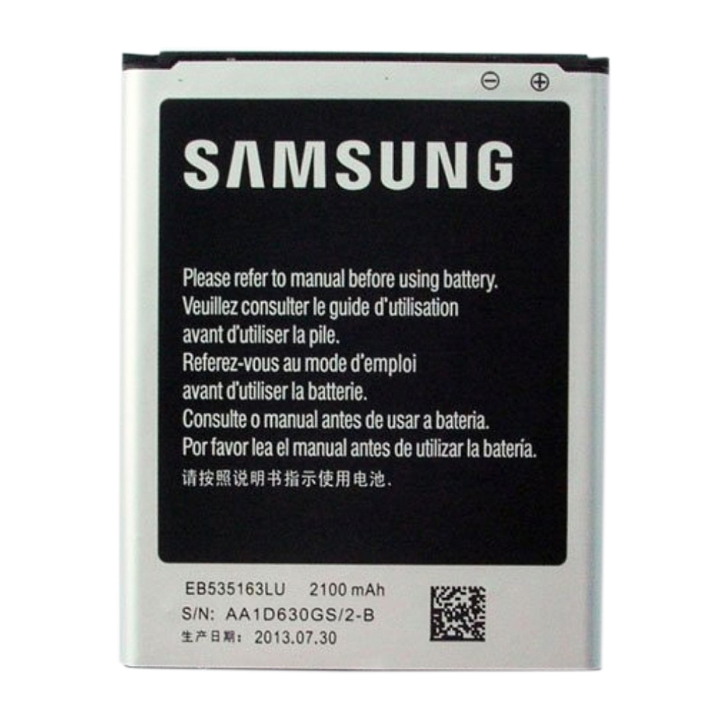 باتری موبایل مدل EB535163LU ظرفیت 2100 میلی آمپرساعت مناسب برای گوشی موبایل سامسونگ Galaxy Grand Duos I9080