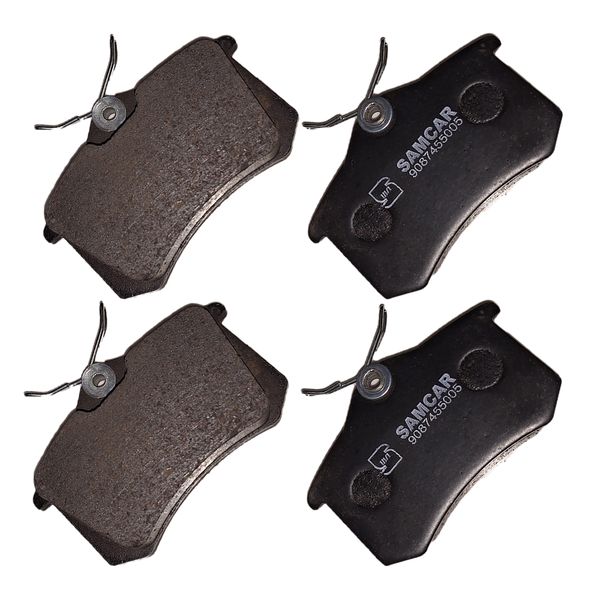 لنت ترمز عقب خودرو سام کار سی بی سی مدل GHMG356R دو جفت مناسب برای ام جی 350، ام جی 360