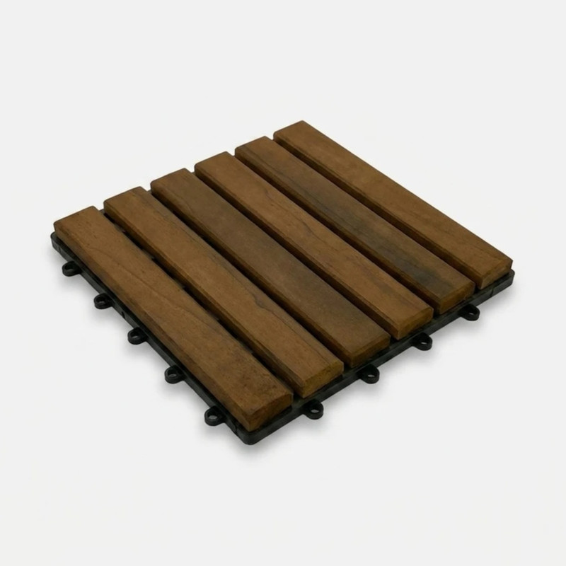 کفپوش مدل تایل ترموود شش ردیفه  30×30