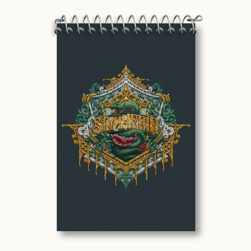 دفتر یادداشت 50 برگ خندالو مدل هری پاتر (Harry Potter) کد F1140