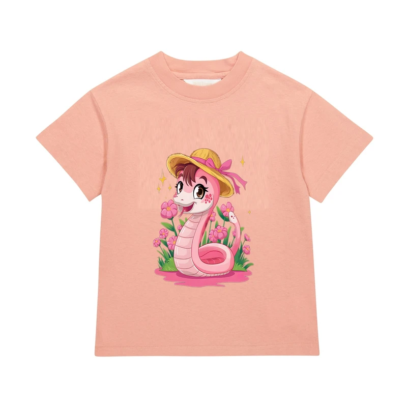 تی شرت آستین کوتاه بچگانه مدل مار کیوت