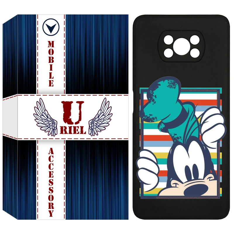 کاور یوریل مدل KSH کد 2 طرح سگ مناسب برای گوشی موبایل شیائومی Poco X3 Pro / Poco X3