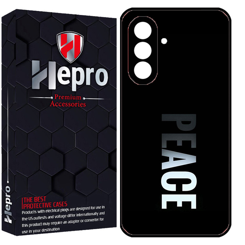 کاور هپرو طرح peace کد Dimo-617 مناسب برای گوشی موبایل سامسونگ Galaxy S25 FE