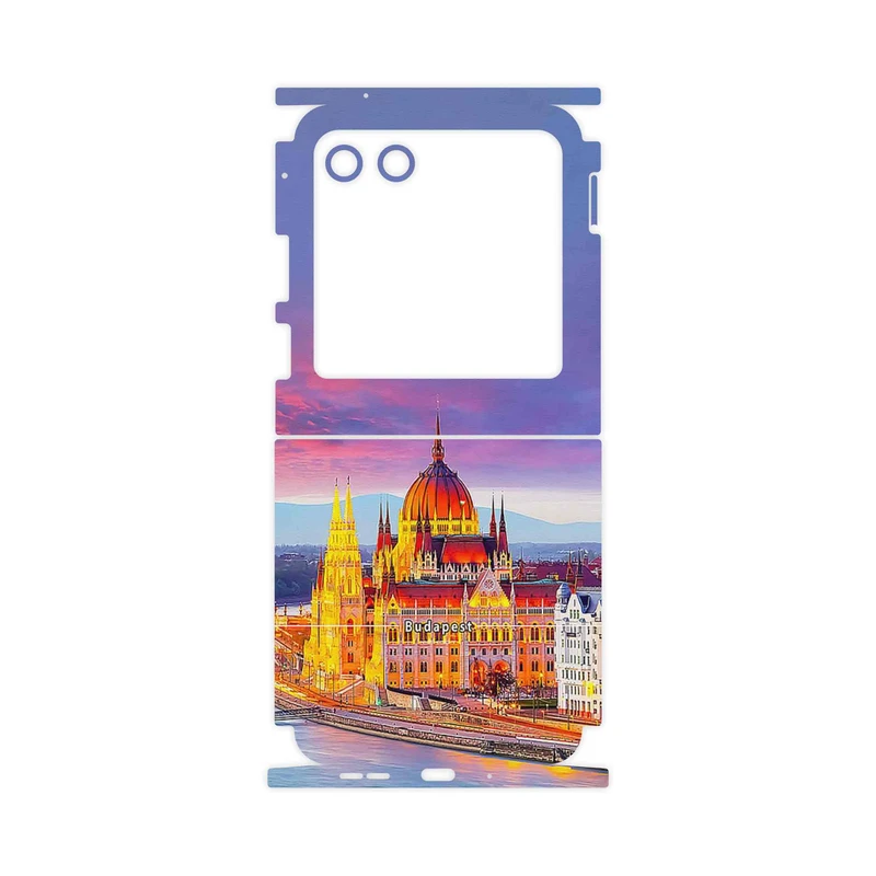 برچسب پوششی ماهوت مدل City of Budapest-FullSkin مناسب برای گوشی موبایل موتورولا Razr 40 Ultra