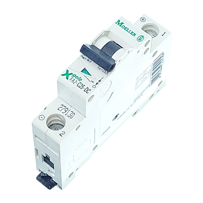فیوز مینیاتوری تک فاز 25 آمپر مولر مدل Xpole FAZ-C25/DC