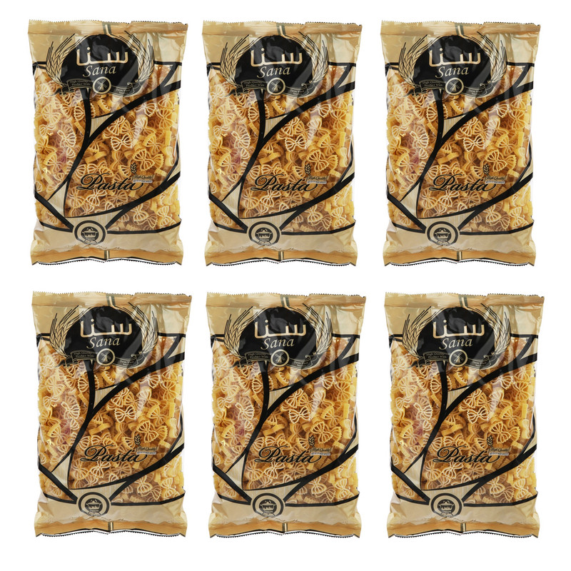 ماکارونی فرمی پروانه سنا - 500 گرم بسته 6 عددی