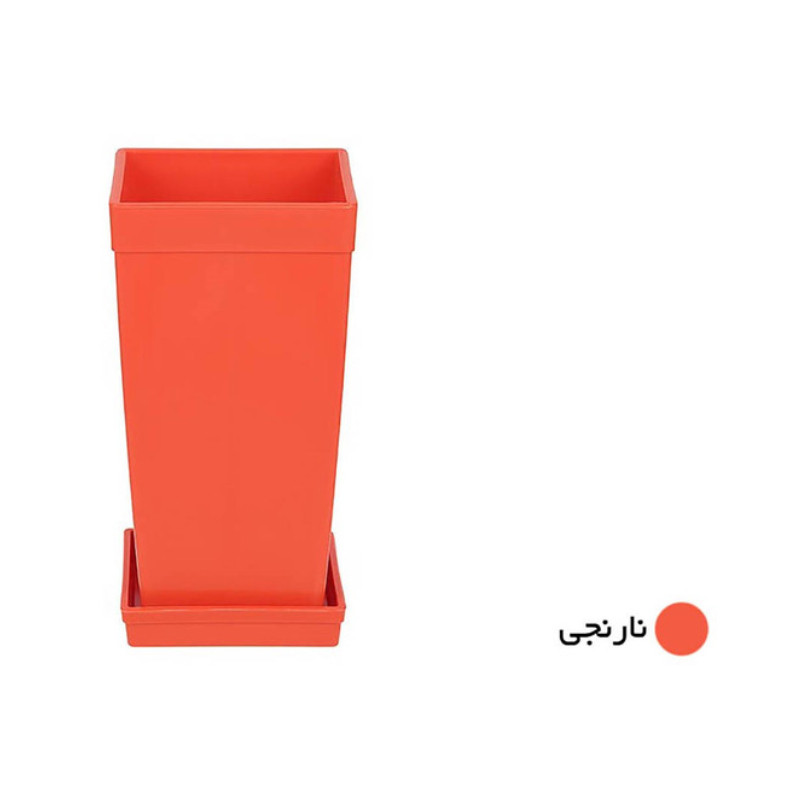 گلدان شهرآذین مدل 4018 مجموعه 2 عددی