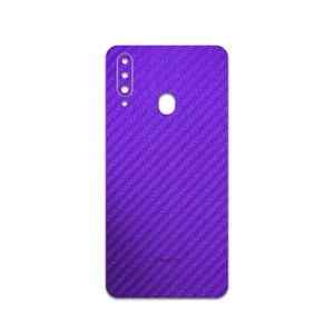 MAHOOT Purple-Fiber Cover Sticker for Samsung Galaxy A20s