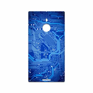 MAHOOT Blue Printed Circuit Board Cover Sticker for Nokia Lumia 1520