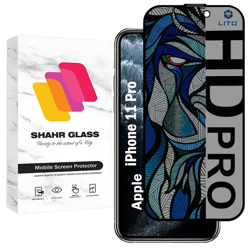 محافظ صفحه نمایش شهر گلس مدل LITOPRV مناسب برای گوشی موبایل اپل iPhone 11 Pro