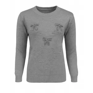 پلیور یقه گرد زنانه مدل rt.856