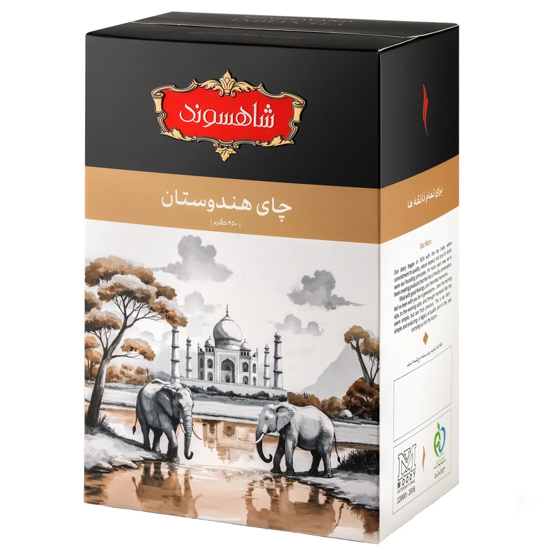 چای سیاه خارجی کلکته هندوستان شاهسوند -450 گرم