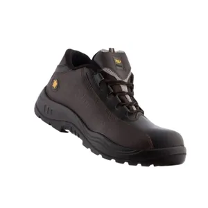 کفش ایمنی ایمن پا مدل تری مکس ساق کوتاه رنگ قهوه‌ای