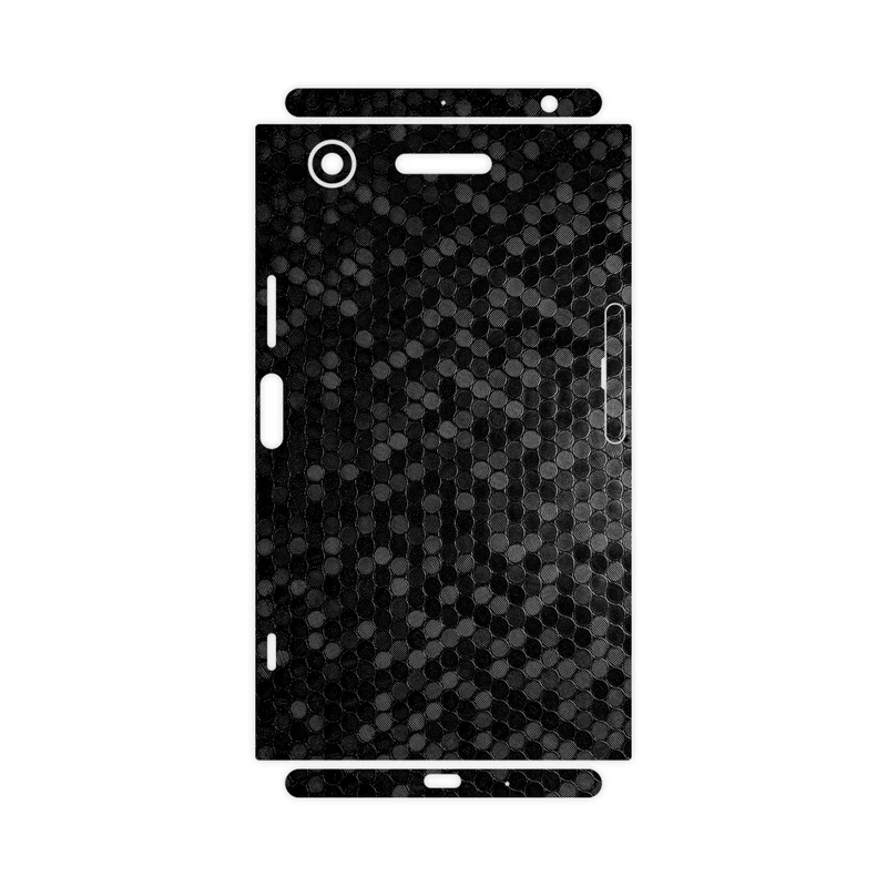 برچسب پوششی ماهوت مدل Honey-Comb-Circle-FullSkin مناسب برای گوشی موبایل سونی Xperia XZ1