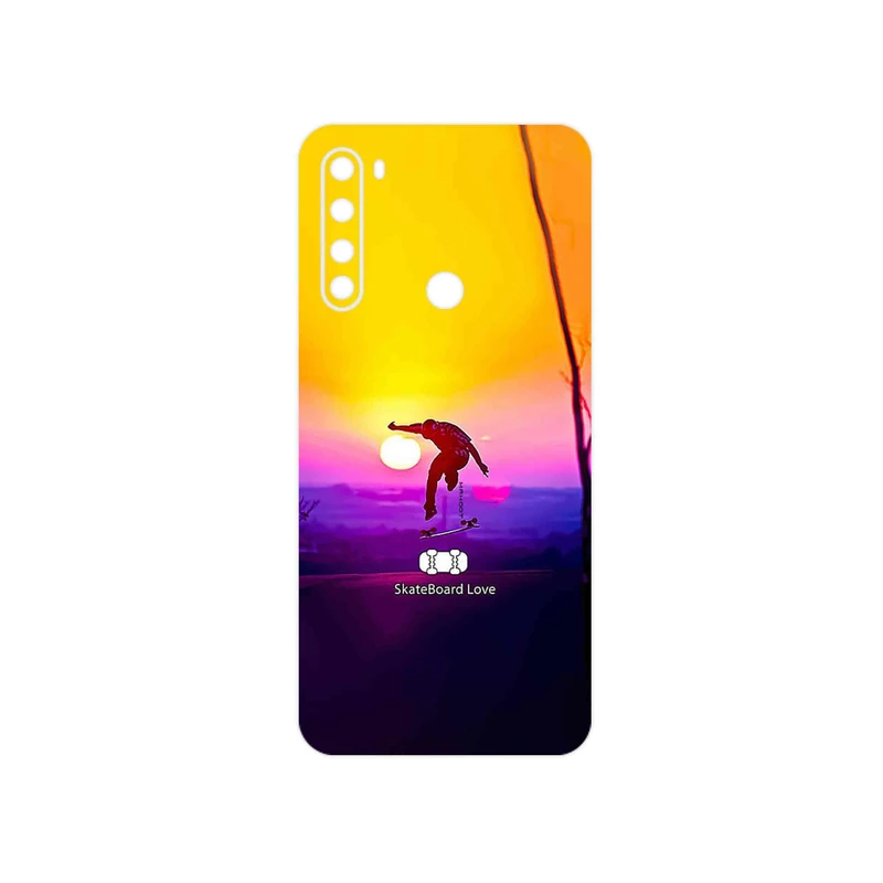 برچسب پوششی ماهوت مدل Skateboard مناسب برای گوشی موبایل شیائومی Redmi Note 8 2021