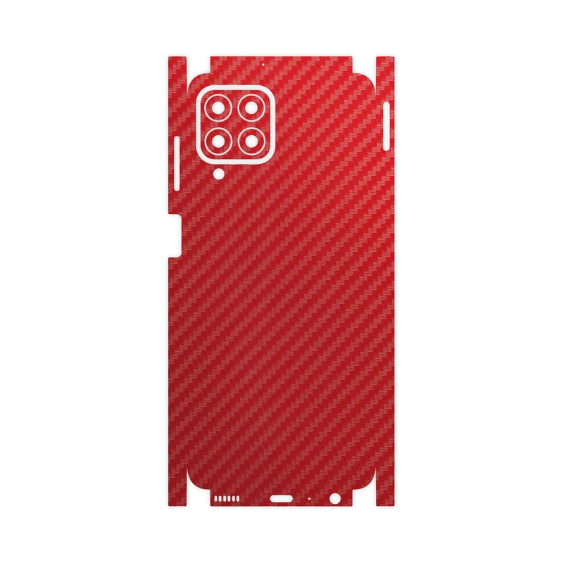 برچسب پوششی ماهوت مدل Red-Fiber-FullSkin مناسب برای گوشی موبایل سامسونگ Galaxy M33