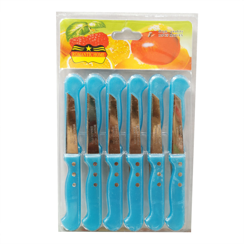 کارد میوه خوری رومانتیک هوم مدل RB1 بسته 12 عددی