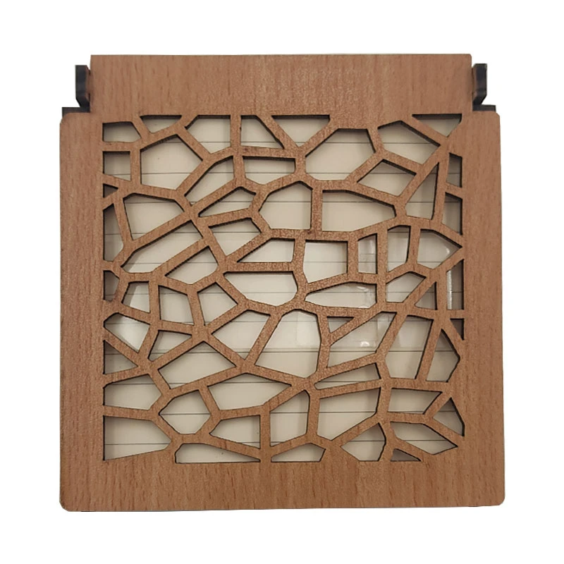 جای کاغذ یادداشت مدل MDF به همراه کاغذ یادداشت