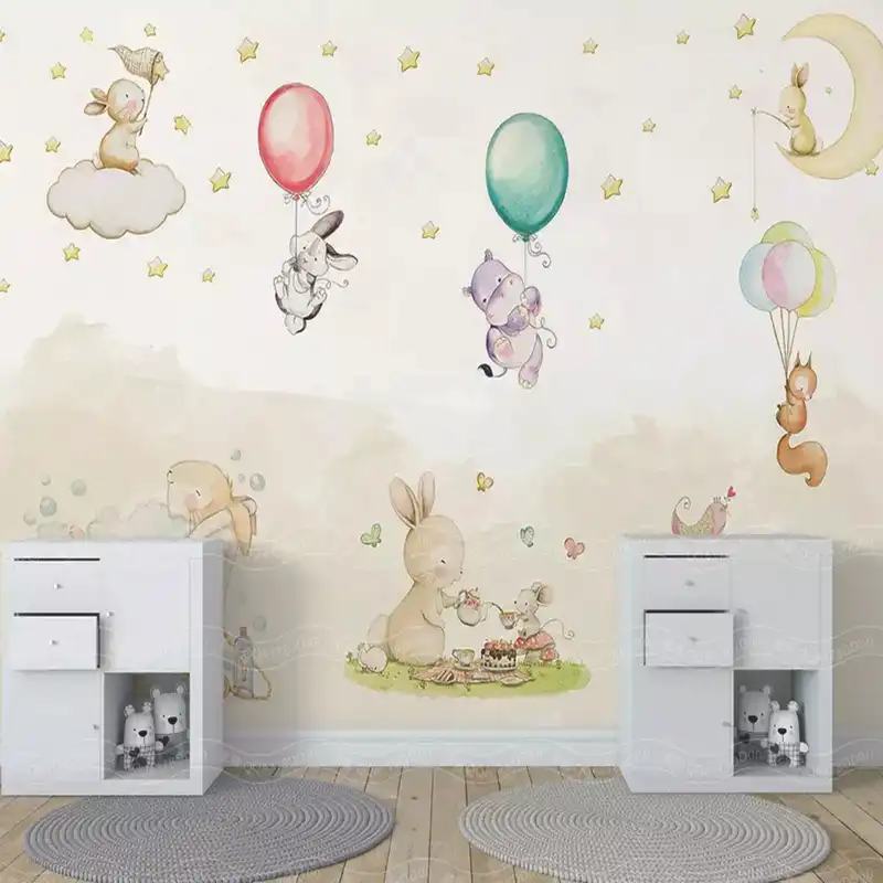 پوستر دیواری اتاق کودک مدل 3004