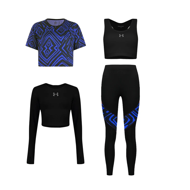 ست چهار تکه لباس ورزشی زنانه مدل 1801-1401-63-56