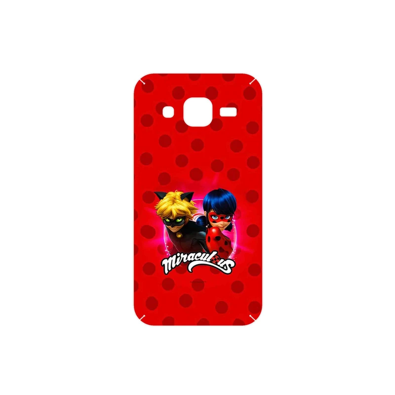 برچسب پوششی ماهوت مدل Ladybug and Cat Noir مناسب برای گوشی موبایل سامسونگ Galaxy Core Prime