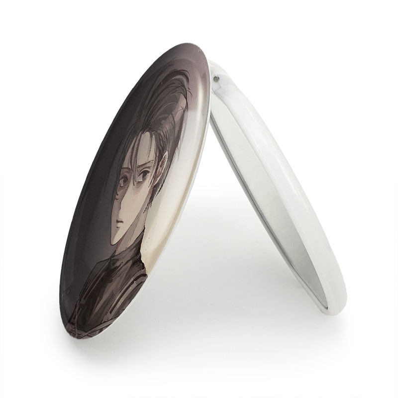 آینه جیبی خندالو طرح میکاسا انیمه اتک آن تایتان Attack on Titan مدل تاشو کد 18605