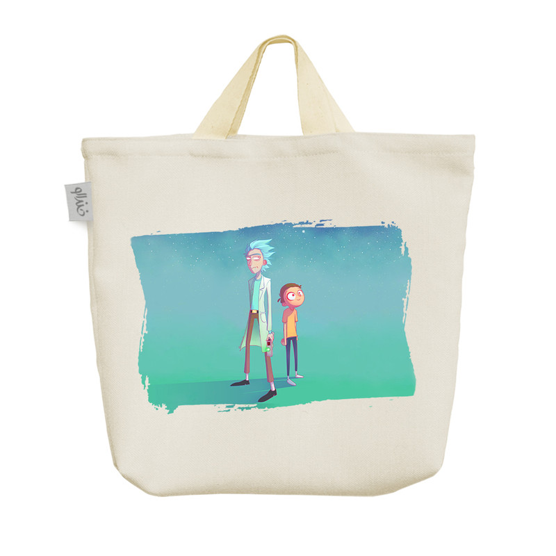 ساک خرید خندالو مدل Rick and Morty کد 2560
