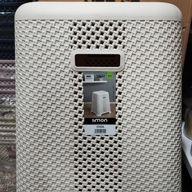 چهارپایه حمام لیمون طرح بافت کد 2143