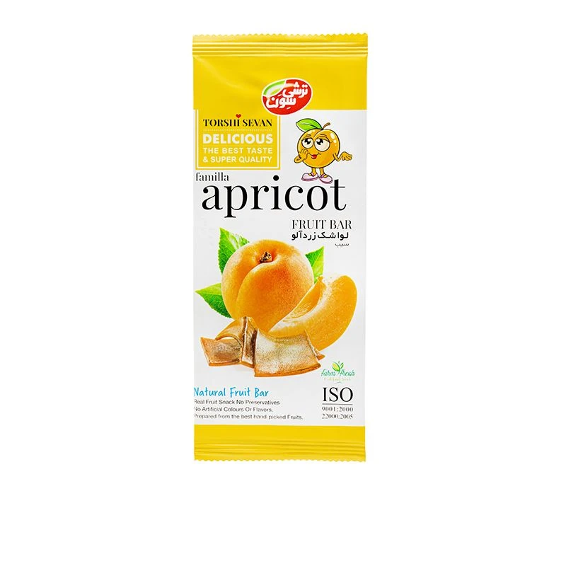 لواشک زردآلو ترش سون - 20 گرم بسته 20 عددی