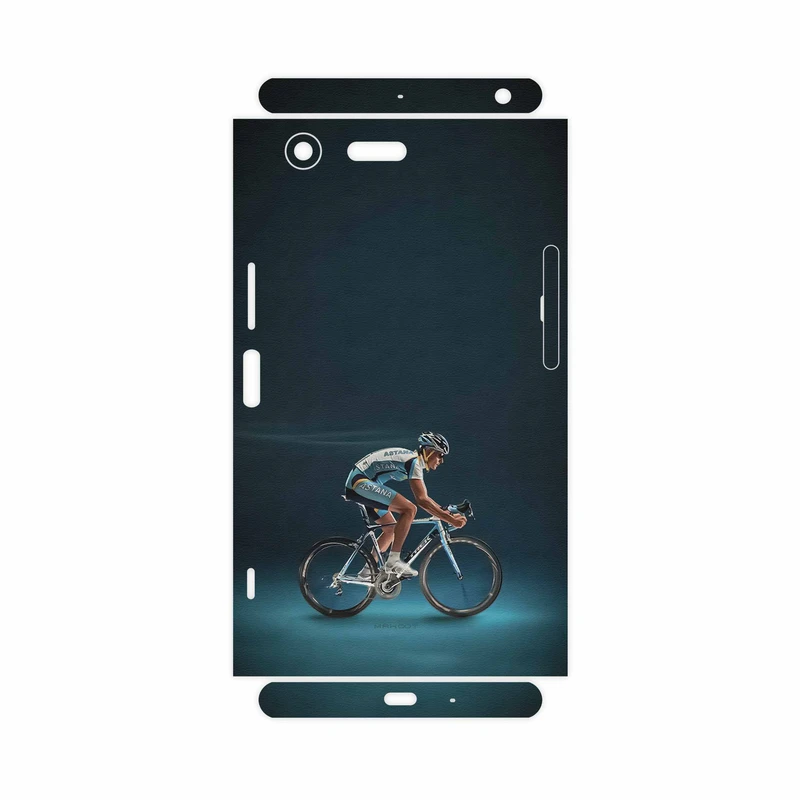 برچسب پوششی ماهوت مدل Road cycling-FullSkin مناسب برای گوشی موبایل سونی Xperia XZ Premium