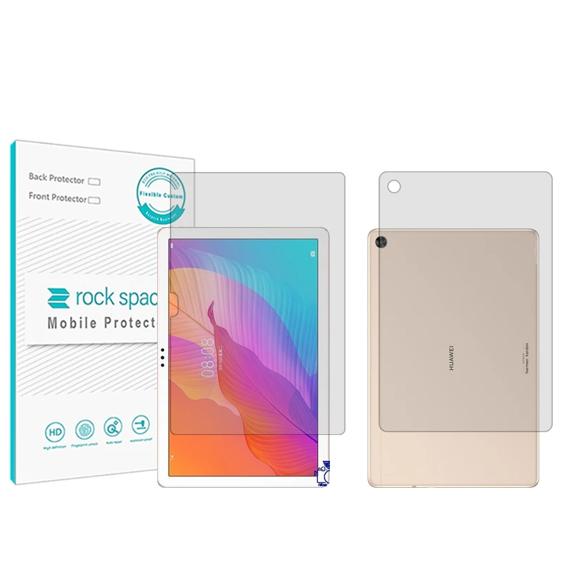 محافظ صفحه نمایش شفاف راک اسپیس مدل HyGEL مناسب برای تبلت هوآوی Matepad T10 s به همراه محافظ پشت گوشی