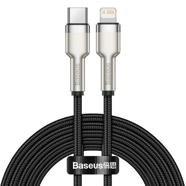 کابل تبدیل USB-C به لایتنینگ باسئوس مدل CATLJK-A01 طول 1 متر