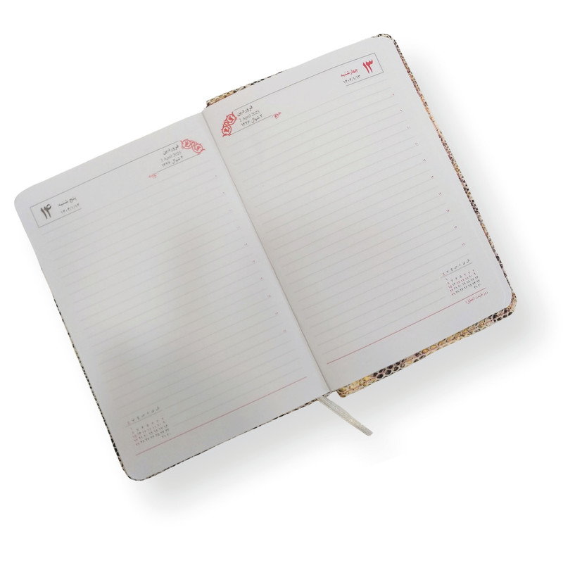 سالنامه سال 1404 مدل پوستی کد IR-FK