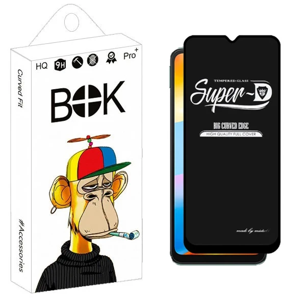 محافظ صفحه نمایش بوک مدل Transparent SuperD مناسب برای گوشی موبایل شیائومی Redmi 10C / 10 Power / 12C / Poco C40 / C55