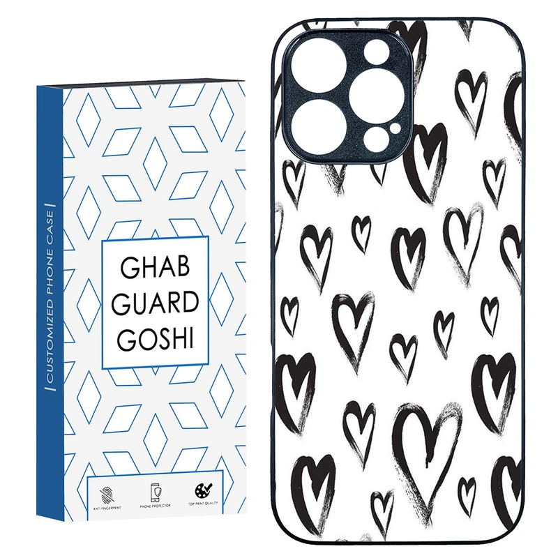 کاور قاب گارد گوشی طرح قلب کد TPU-278 مناسب برای گوشی موبایل اپل Iphone 16 Pro Max