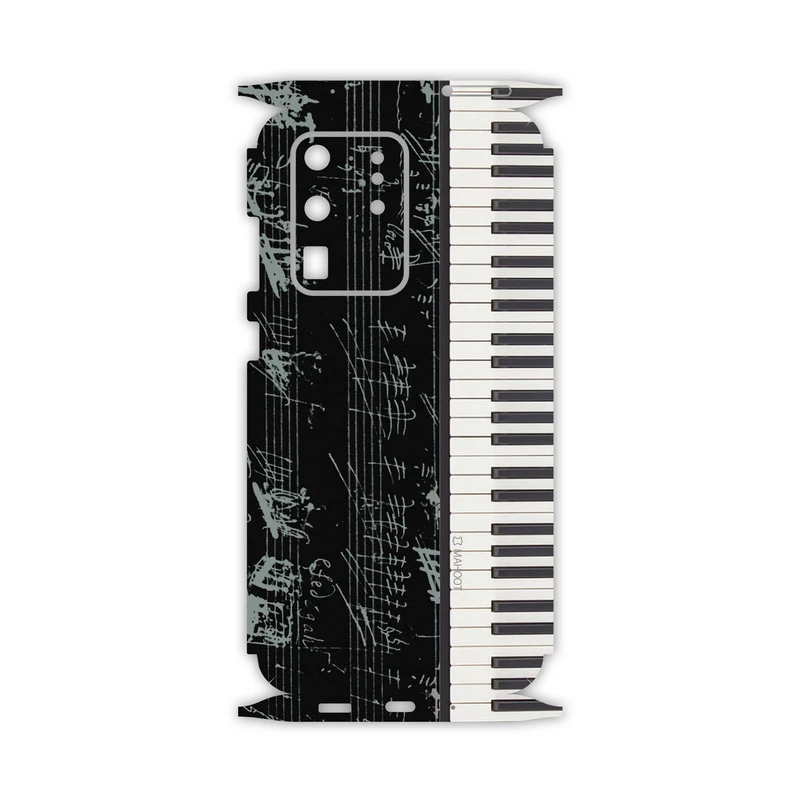 برچسب پوششی ماهوت مدل Piano-Instrument-FullSkin مناسب برای گوشی موبایل سامسونگ Galaxy S20 Ultra