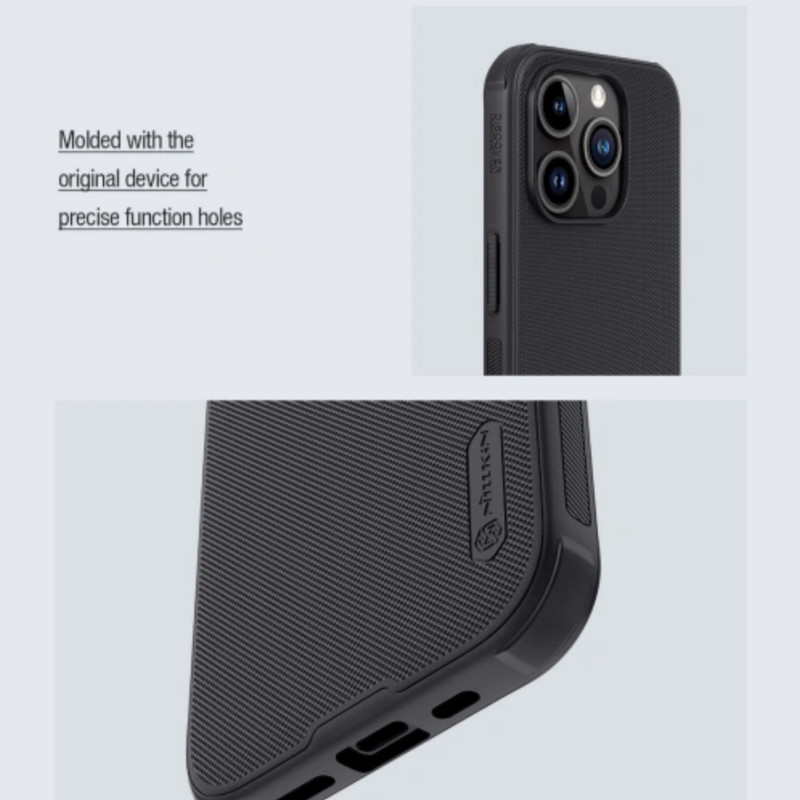 کاور نیلکین مدل Super Frosted Shield Pro مناسب برای گوشی موبایل اپل iPhone 15