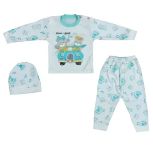 ست 3 تکه لباس نوزادی کد 08