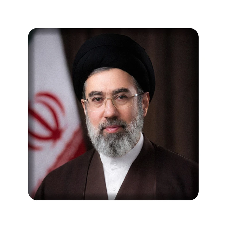 تابلو کاشی طرح آیت الله سید مجتبی حسینی خامنه ای کد 10