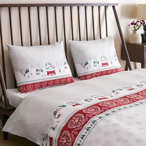 سرویس ملحفه  ال سی دابلیو هوم مدل Winter دو نفره سه تکه