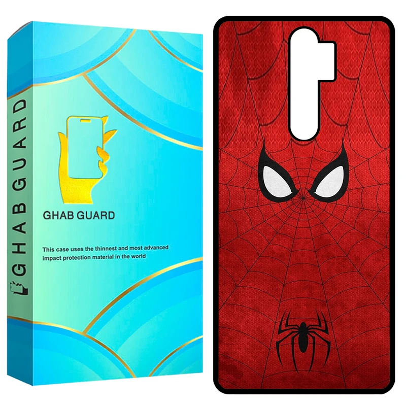 کاور قاب گارد طرح اسپایدر من مدل GCHPN8P مناسب برای گوشی موبایل شیائومی Redmi Note 8 Pro