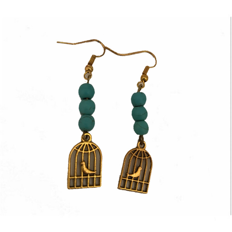 گوشواره دخترانه مدل مرغ آمین