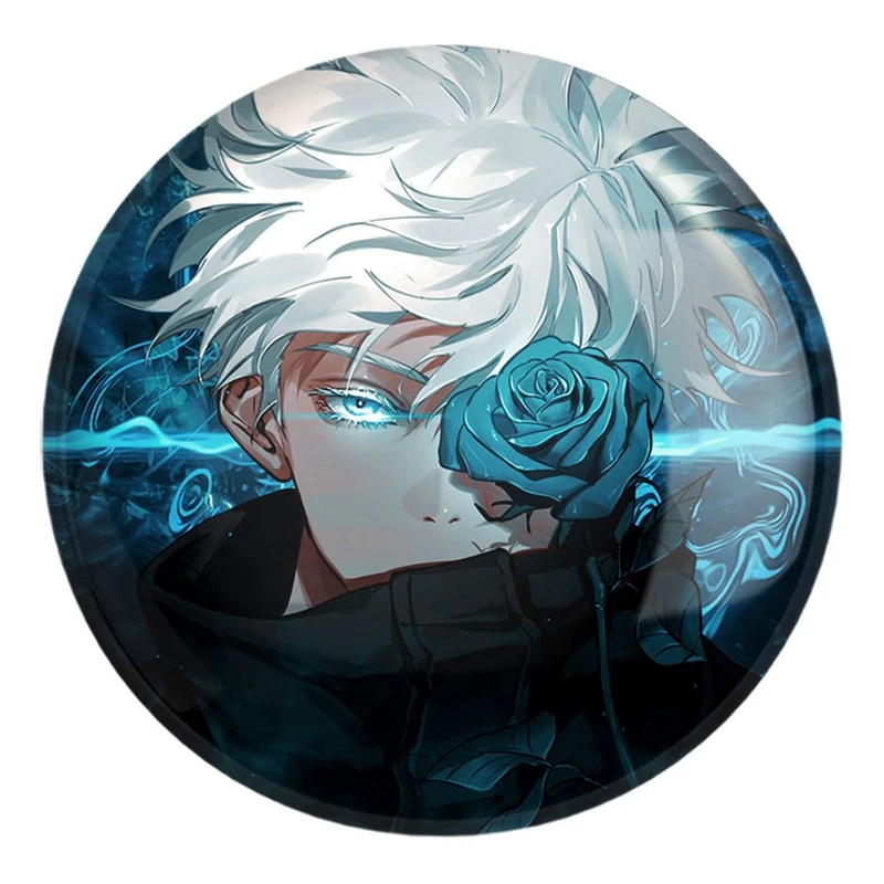 پیکسل خندالو طرح گوجو ساتورو انیمه جوجوتسو کایزن کد 11113 مدل بزرگ