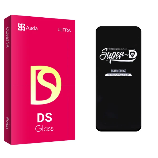 محافظ صفحه نمایش شیشه ای آسدا مدل DS Sup-D مناسب برای گوشی موبایل شیائومی Redmi Note 9 ProMax
