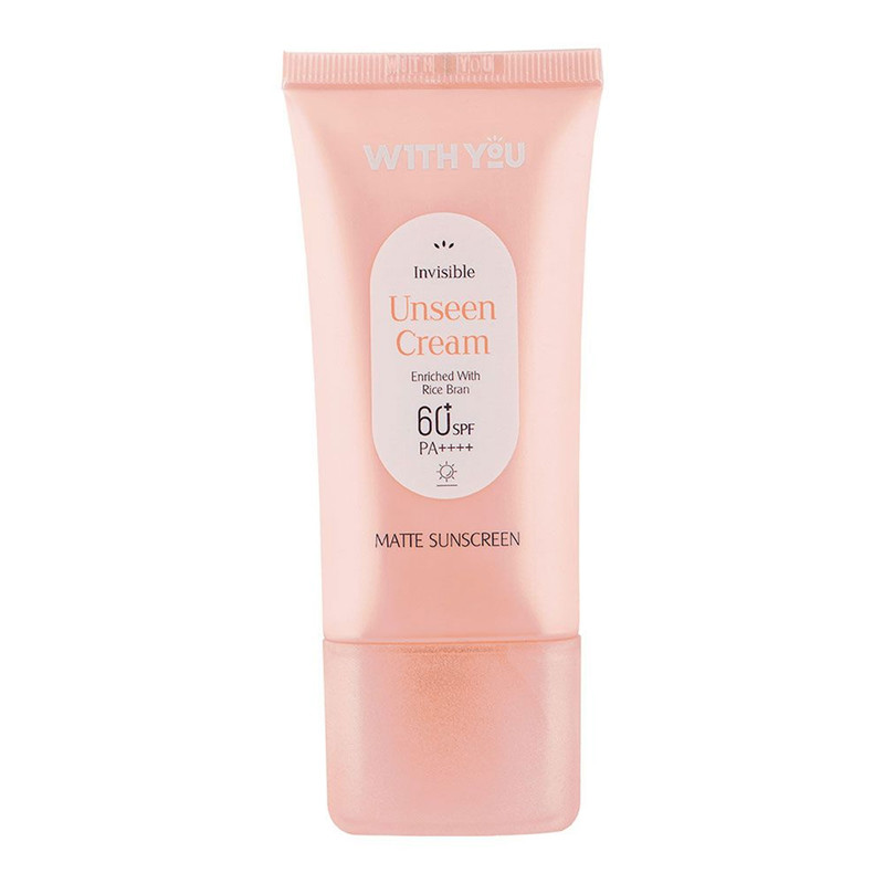 کرم ضد آفتاب بدون رنگ ویت یو spf60 مدل Unseen محافظ UVA،UVB مناسب برای انواع پوست حجم 50 میلی لیتر