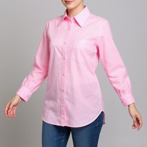 شومیز آستین بلند یقه برگردان زنانه مدل Chemise-Pi-01