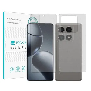 Rock space Resistant model matte screen protector suitable for Xiaomi 14T Pro mobile phone along with the back protector